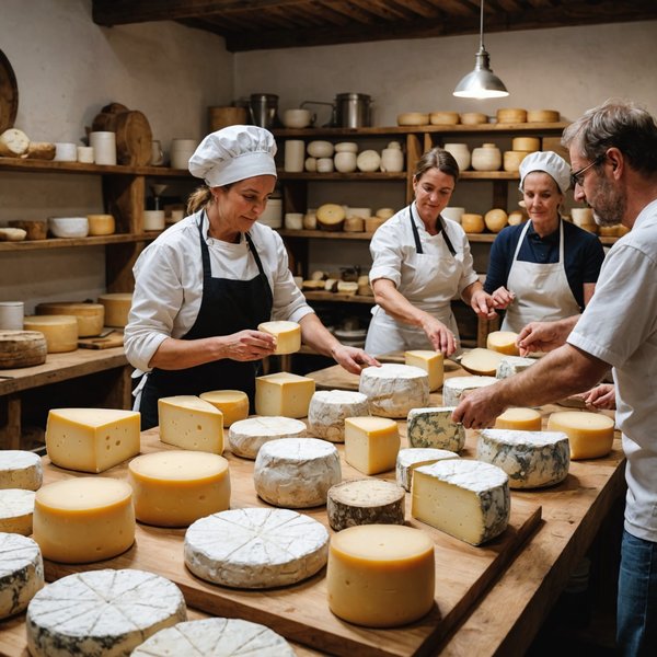 Où participer à un stage de fabrication de fromage en France?