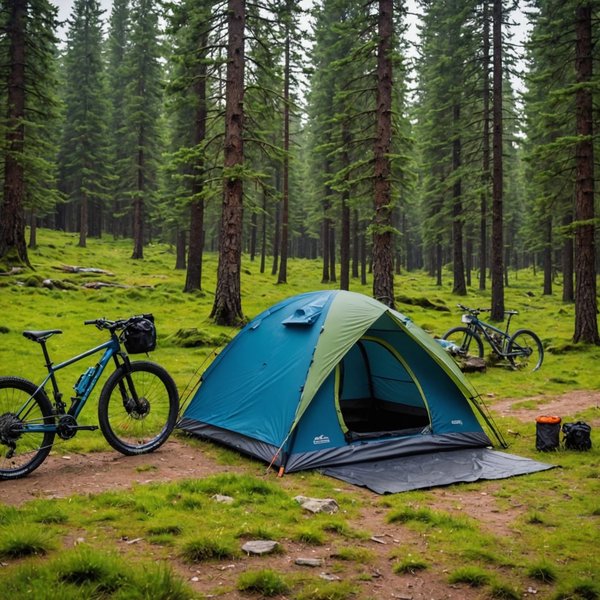 Comment organiser un camping pour pratiquer le VTT en montagne?