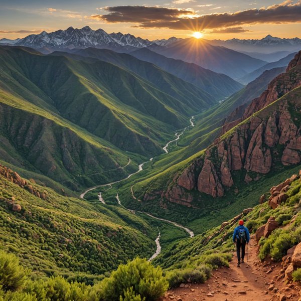 Quels sont les meilleurs circuits pour une randonnée dans les montagnes de l'Atlas, Algérie?